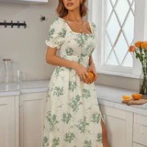 Size XL floral Cupshe dress